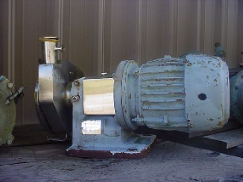 2&#034; x 1.5&#034; fristham sanitary ss centrifugal pump 3 hp for sale