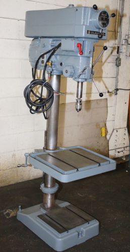 20&#034; Swg 1.5HP Spdl Clausing 2276 DRILL PRESS, Vari-Speed,#3MT,T-Slotted Tbl &amp; Ba