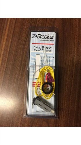 Zebra instruments &#039;5 amp system circuit breaker&#039; zk005 for sale