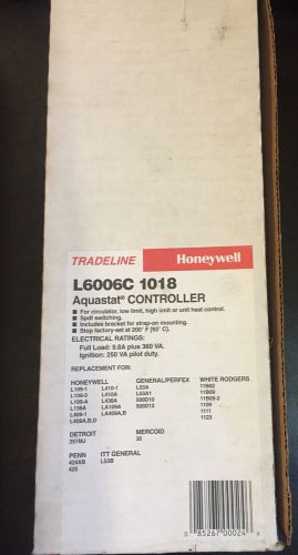 Tradeline. Honeywell l6006c1018 Aquastat Controller.