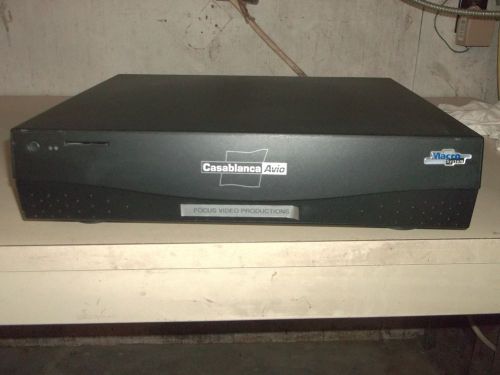 MACRO SYSTEMS CASABLANCA AVIO EDITING SYSTEM 100-127V/2A 60HZ HARDDISK 20GB(DD4)