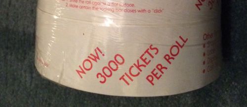 3,000 tickets turn -o- matic® take a number ticket roll % to charity for sale