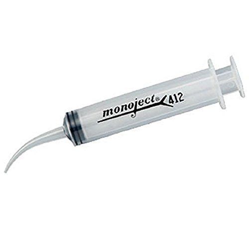 Monoject Curved 412 Tip Syringes 12 Cc , 10pcs - Tyco/healthcare- KENDAL