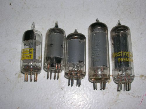 Set of 5 x AA5 tubes (Miniature)