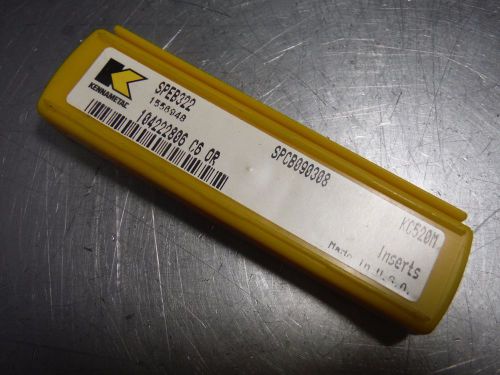 Kennametal Carbide Inserts Qty5 SPEB 322 KC520M (LOC1358A)