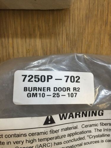 7250p-702 Munchkin Boiler Burner Door Ceramic