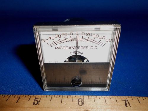 PHAOSTRON 135 DC MICROAMPERES 1 3/4&#034; SQUARE NEW OLD STOCK