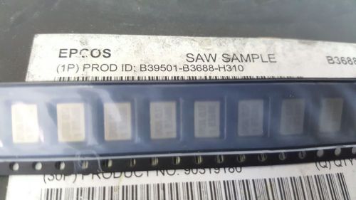 Lot of 50 pcs , B39501-B3688-H310 , 499.25MHz SAW FILTER , QCC12C , see picture