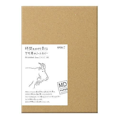 [Midori] MD series notebook jacket H222~W320mm made of goat skin