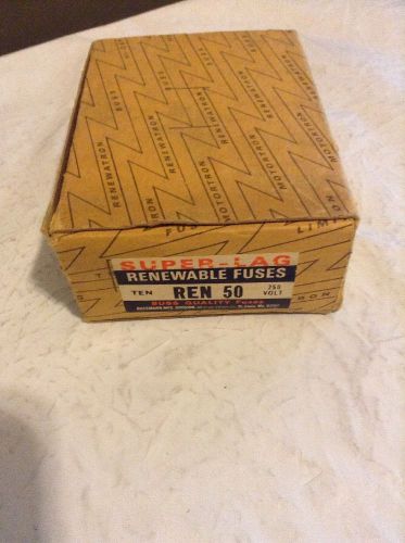 Super Lag REN 50 Lot Of 10 Fuses FREE SHIPPING