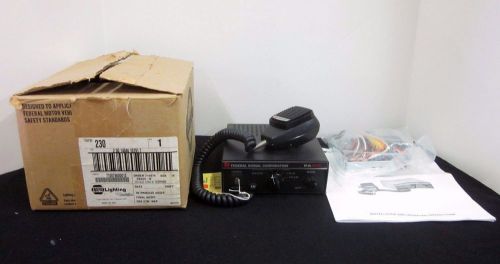 Federal Signal Corportation Model P300-012MSC Electronic Siren with Microphone