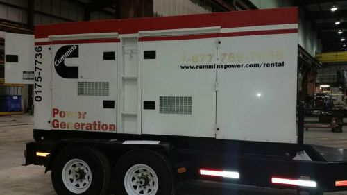 176kw cummins diesel generator rental grade for sale
