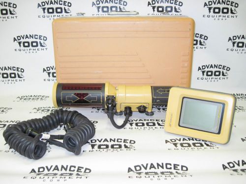 Topcon TrackerJack 9220 w/ Touch Control Panel 9166 &amp; Coil Cable 9060 &amp; Case