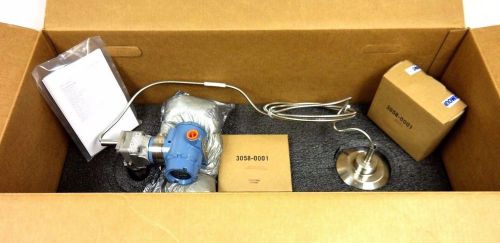 NIB ROSEMOUNT 3051 PRESSURE TRANSMITTER 3051CD2A22A1AS2M5K5 W/2 SETA3-B1E220-000