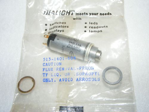 NEW OLD STOCK DIALIGHT 513-1401-604 SWITCH BASE 5 AMP 125 VAC SPDT