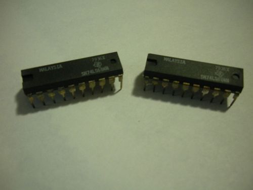 2 PIECES     SN74LS684N   TEXAS INSTRUMENTS IC CHIP