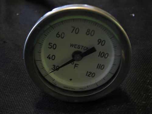 Weston Temperature Gauge 0-120 F Degree *FREE SHIPPING*