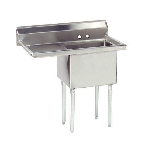 Economy 38.5&#034; x 23.75&#034; Single Fabricated Bowl Scullery Sink