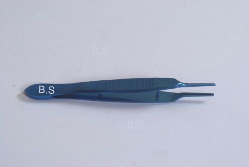 Titanium Alabama utility forceps straight shaft with 15mm Ophthalmic Instrument5