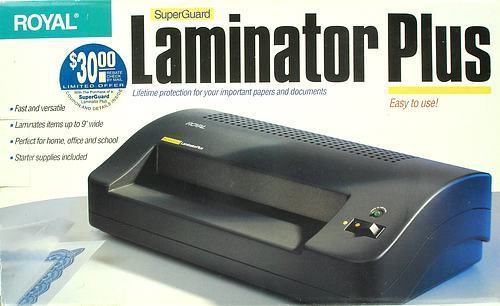 Royal SuperGuard Laminator Plus 16813U - New in Box