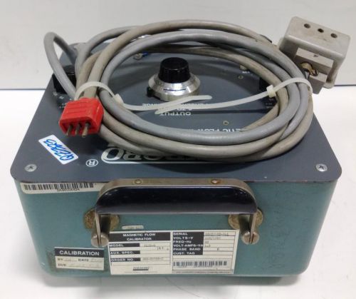 FOXBORO MAGNETIC FLOW CALIBRATOR 8120-6