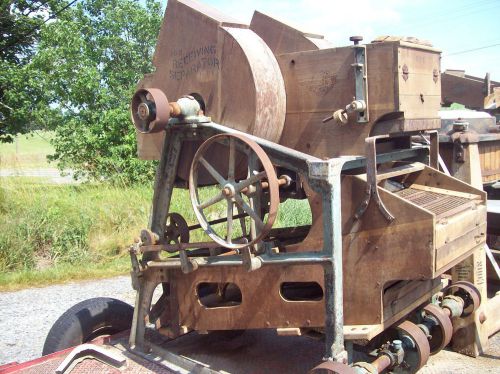 Antique grist mill corn shaker receiving separator vintage steampunk wythe co. for sale