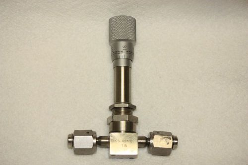 Nupro, Swagelok,  Bellows, Metering Valve,  SS-4BMG TW,