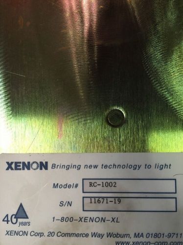 XENON RC-1002 UV POWER SUPPLY SN 11671-19