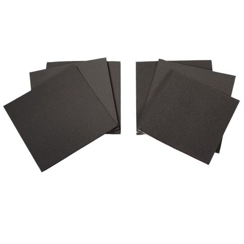 4 inch x 4 inch square sponge neoprene sample adhesive/plain - 1/4 in 1/8 in ... for sale