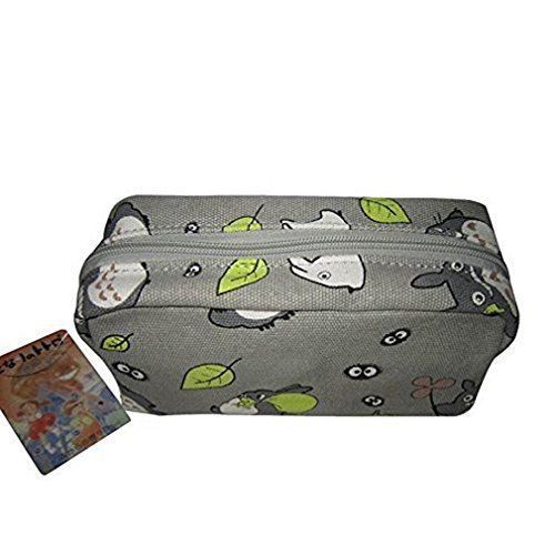 My Neighbor Totoro Pouch Bag, Multifunction, 20X10X7cm (Green) by Bonamana