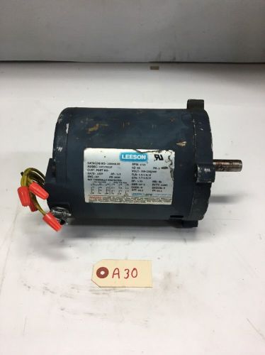 LEESON 1/3HP Motor 100048.00 C4T17DC1E 1725/1425RPM *Fast Shipping*