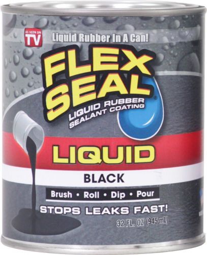 Flex seal liquid jumbo 32 ounce (black) free priority shipping us seller for sale