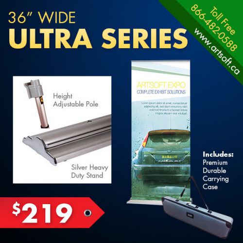 Retractable Banner Stand - Ultra Series 36