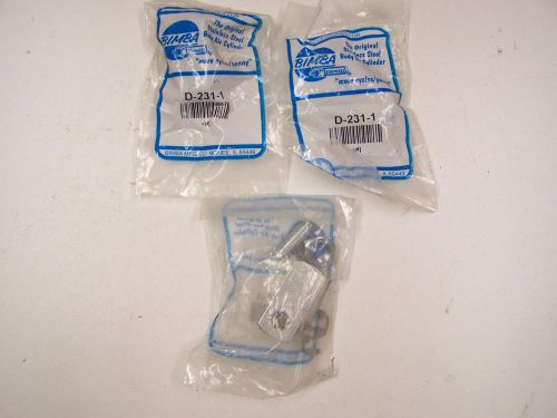 Qty 3 bimba d-231-1 clevis &amp; pin assembly for pneumatic cylinders new for sale