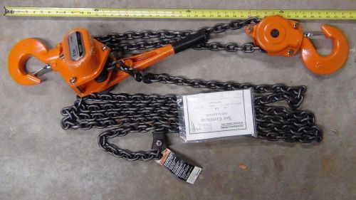 Ingersoll rand lv1200 lever chain hoist - new never used thus excellent for sale