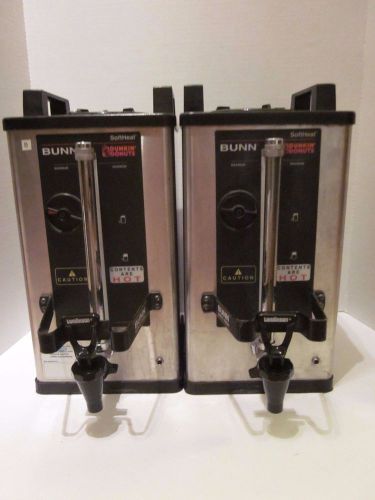 2 Bunn 1.5 Gallon Servers SH Model Coffee System Bunn-O-Matic Dunkin Donuts