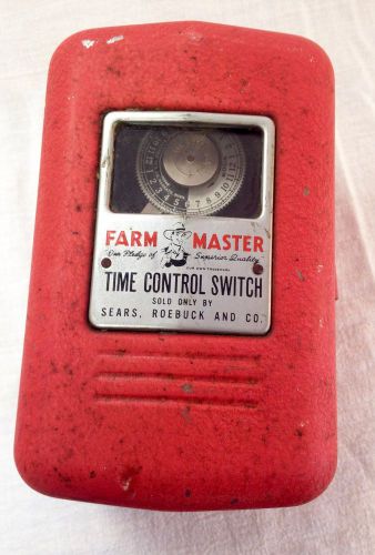 Vintage Time Switch – Sears Roebuck Farm Master C1950