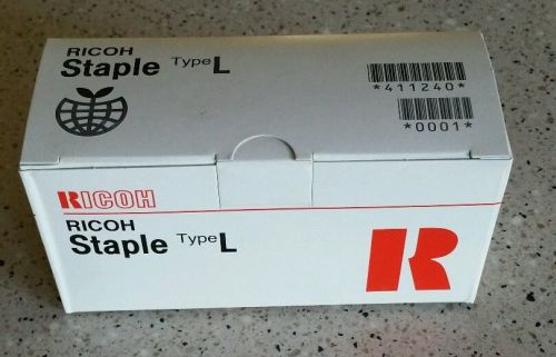 **NEW IN BOX** GENUINE RICOH STAPLE TYPE L - 411240 CARTRIDGE *FREE SHIPPING*