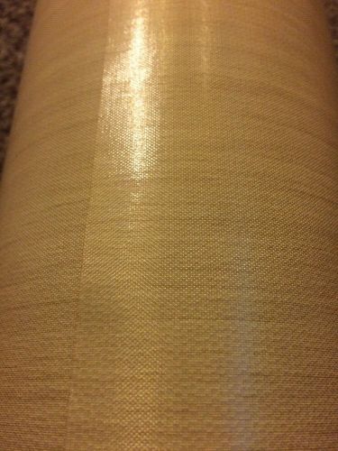 Teflon coated fiberglass cloth sheet 3 mm /3 yards x 3 yards w adhesive 500 deg.