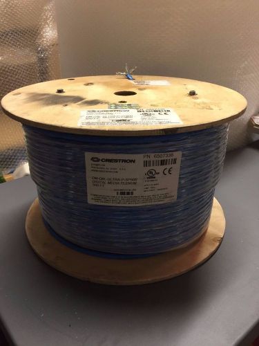 Crestron certified digital media wire 22/8 shielded plenum 500&#039; part # 6507336 for sale