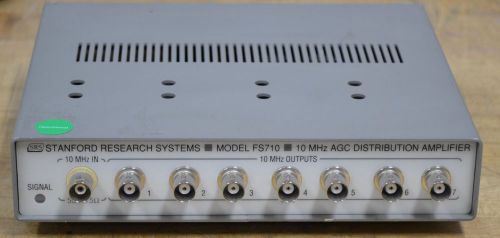 Stanford Research FS710 AGC Distribution Amplifier 10Mhz, EIGHT Available, GOOD