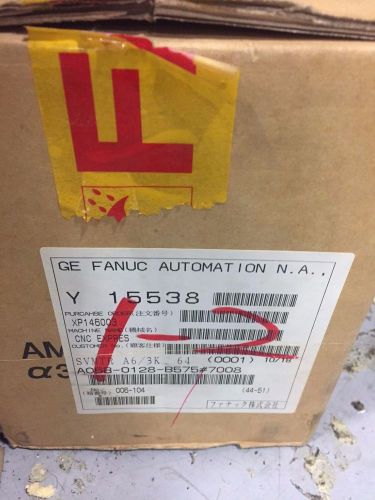 NEW Fanuc Motor A06B-0128-B575 #7008 Servo New in Box