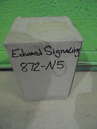 EDWARDS SIGNALING 872-N5 120V *NEW IN BOX*
