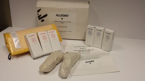 Allegro #2041 Qualitative Resp. Fit Test Kit, Bitrex with EXTRAS! Must See!