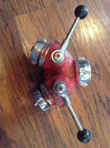 Elkhart 1 1/2&#034; gated wye valve heavy brass for sale