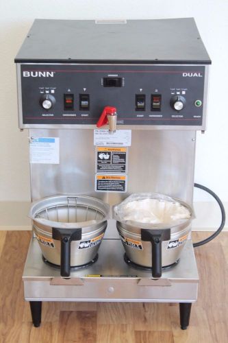 Bunn dual commercial satellite coffee machine brewer 120/208 volts for sale
