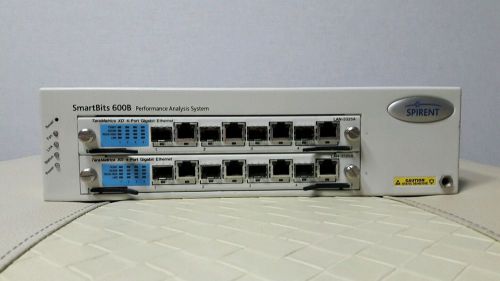 Spirent SmartBits SMB-600B Chassis With LAN-3325A 2pcs, Tested, Working