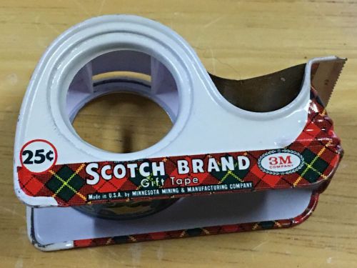 Vintage 50&#039;s Scotch Brand Tape Dispenser And Tape
