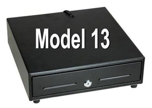 CRS Model 13 Cash Drawer &#034;NEW&#034;  4Bill/5Coin 13&#034; x 13&#034;  Black