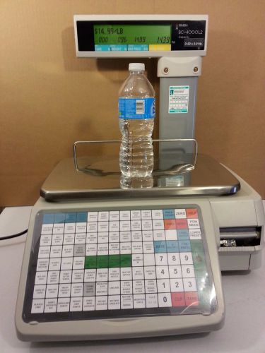Ishida bc-4000l2 digital label printing deli scale for sale
